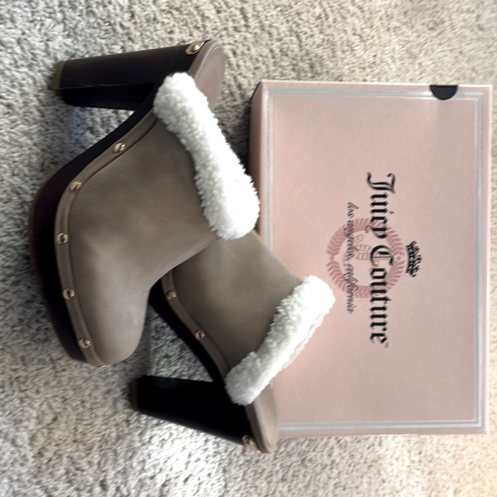 Juicy couture mule heels